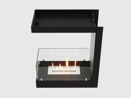 Встроенный биокамин Lux Fire Торцевой 555 М ВБКТ-555M