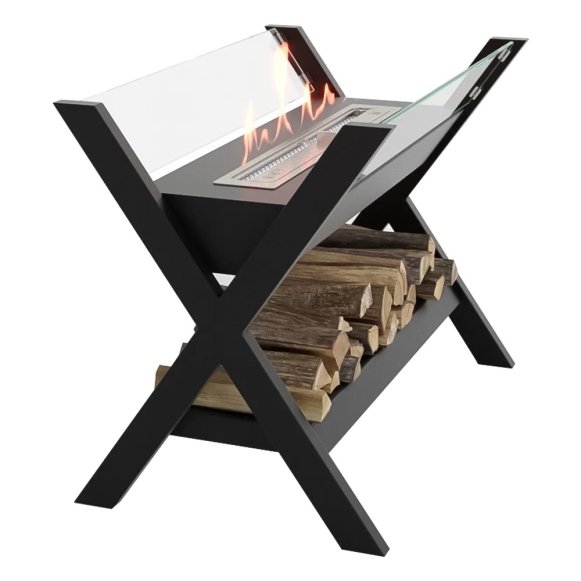 Изображение товара Биокамин Royal Thermo RTBFP-F590AL Altai настольный из стекла и стали