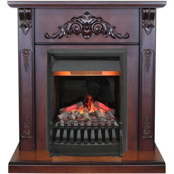 Каминокомплект RealFlame Anita STD/EUG AO с очагом 3D Oregan