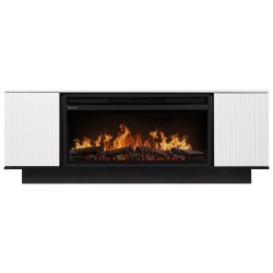 Каминокомплект Electrolux EFP/P-3620LS портал Como 36 белый черный р/в