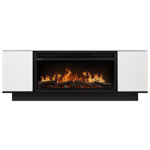 Каминокомплект Electrolux EFP/P-3620LS портал Como 36 белый черный р/в — фото 2