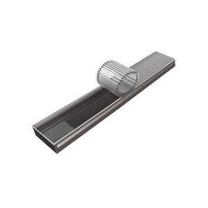 Внутрипольный конвектор КЗТО Бриз 200*100*1000 U 5Ал 12