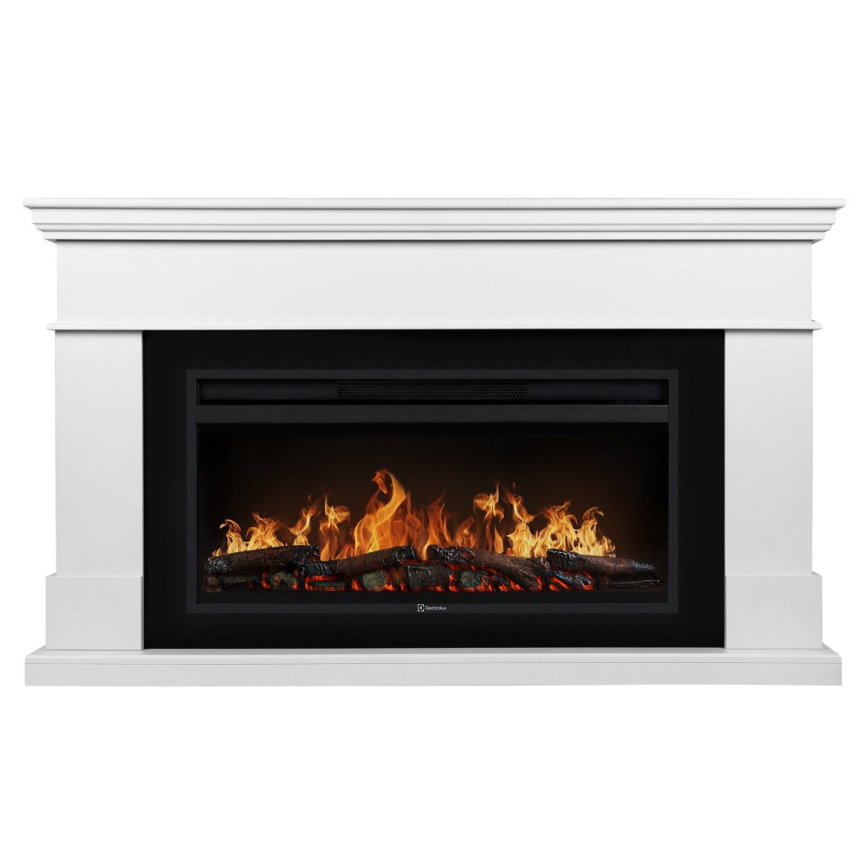 Каминокомплект Firelight California 42/40/36 + очаг Electrolux EFP/P-4220LS белый — фото 1