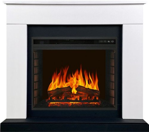 Каминокомплект Royal Flame Bergen 23 CRM (Разборный) с очагом Vision 23 EF LED FX белый с черным — фото 1