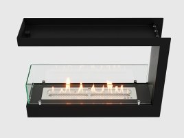 Встроенный биокамин Lux Fire Торцевой 690 S ВБКТ-690S