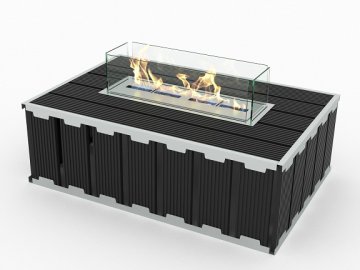 Модульный биокамин Lux Fire 600 ВБКМ-600М