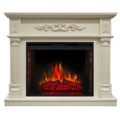 Каминокомплект RealFlame Silvia 26 WT с очагом Epsilon 26 S IR Каминокомплект RealFlame Silvia 26 WT с очагом Epsilon 26 S IR