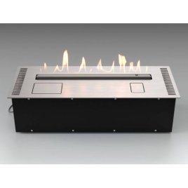 Автоматический биокамин Lux Fire Smart Flame 700 RC Inox