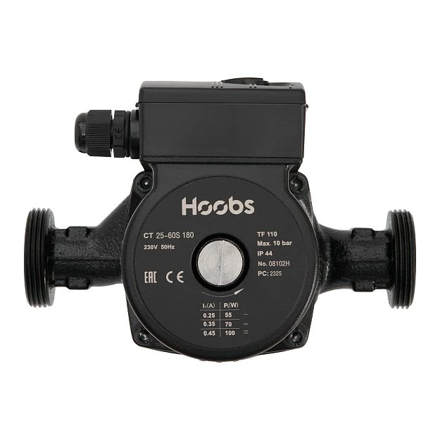 Изображение товара Циркуляционный насос Hoobs CT 25-60S 180 Изображение товара Циркуляционный насос Hoobs CT 25-60S 180