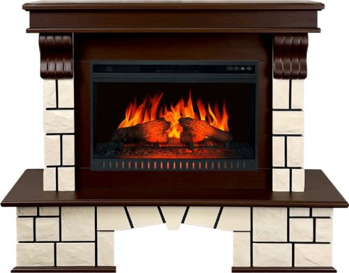Каминокомплект Royal Flame Porto 26 (Разборный) с очагом Vision 26 EF LED FX темный дуб — фото 1