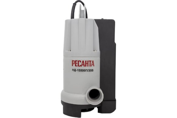 Изображение товара Дренажный насос Вихрь НД-15500П/35 для грязной воды с автоматическим управлением