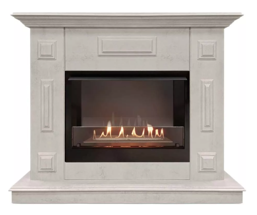 Каминокомплект Хорошие Камины Юпитер с очагом Firelight BFP/P-2520 мрамор — фото 1