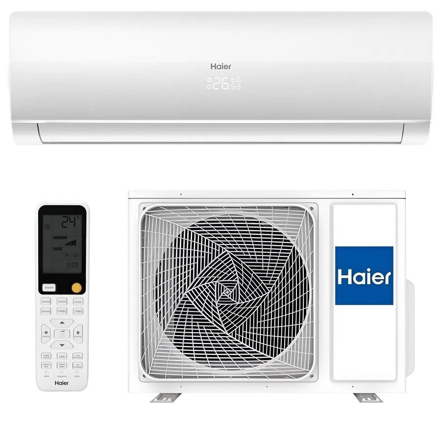 Настенная сплит-система Haier HSU-18HFF103/R3-W/HSU-18HUF103/R3 Flexis On/Off White (-40С) — фото 6