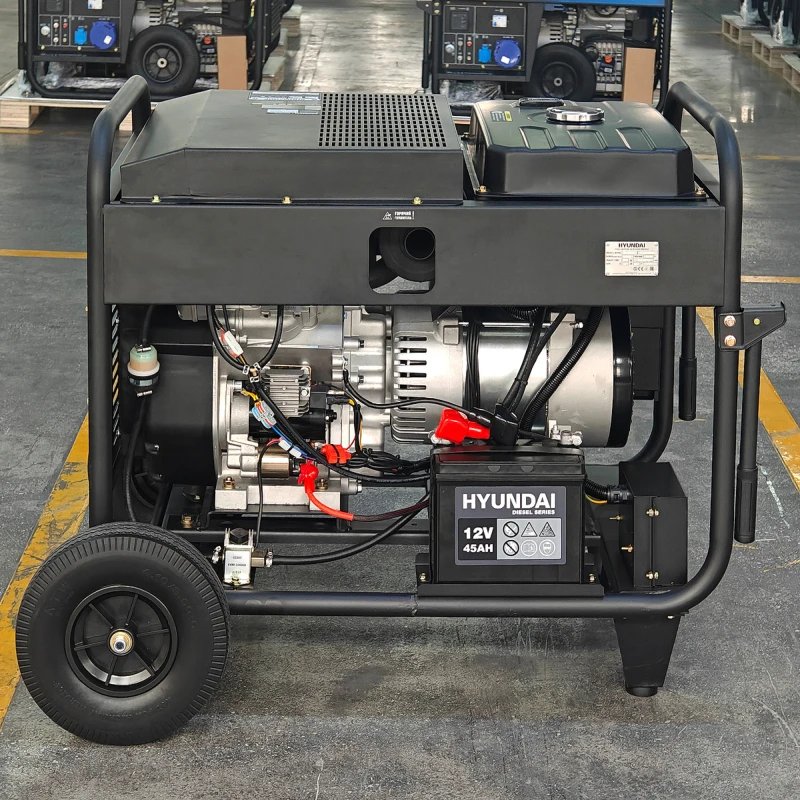 Дизельный электрогенератор Hyundai DHY 16000LE-3