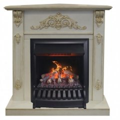 Каминокомплект RealFlame Anita corner STD/EUG WTG с очагом 3D Oregan