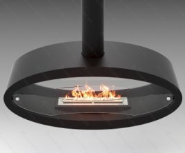 Подвесной биокамин Lux Fire Эллипс 1200