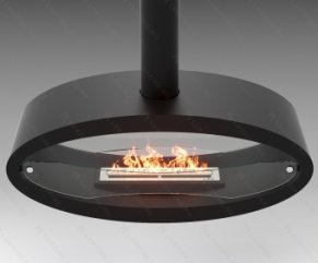 Подвесной биокамин Lux Fire Эллипс 1200