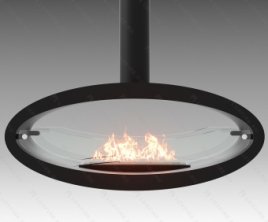 Подвесной биокамин Lux Fire Эллипс 1200