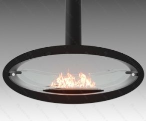 Подвесной биокамин Lux Fire Эллипс 1200