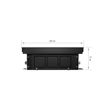 Внутрипольный конвектор Royal Thermo Atrium 75/200/1000-DG-U-NA