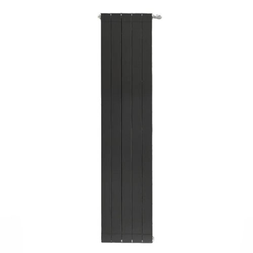 Алюминиевый радиатор отопления Stout SRA-0110-20000705 Oscar 2000 5 секций боковое подключение черный Алюминиевый радиатор отопления Stout SRA-0110-20000705 Oscar 2000 5 секций боковое подключение черный