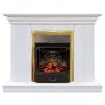 Каминокомплект Хорошие Камины Марс с очагом RealFlame Majestic Lux BR S белое дерево