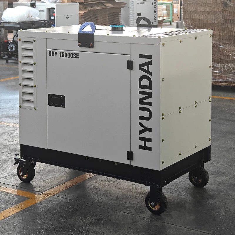 Дизельный электрогенератор Hyundai DHY 16000SE — фото 3