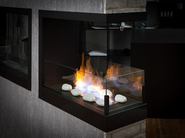 Встроенный биокамин Lux Fire Торцевой 1090 S ВБКТ-1090S — фото 9