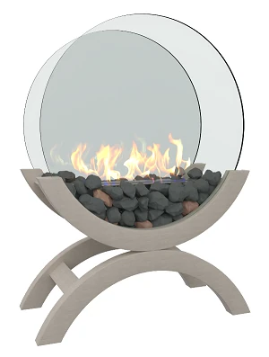 Изображение товара Напольный биокамин Zefire Iris Mini стильный и компактный для дома