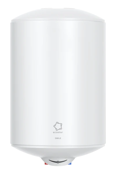 Изображение товара Электрический накопительный водонагреватель EcoStar EWH-SM50-RE Smile 50 л Изображение товара Электрический накопительный водонагреватель EcoStar EWH-SM50-RE Smile 50 л