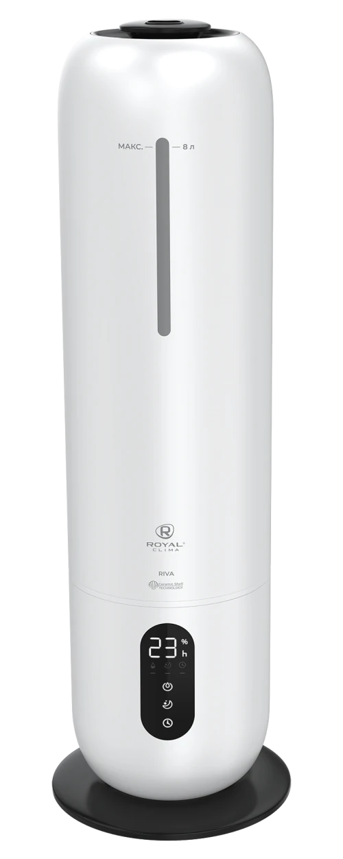 Изображение товара Увлажнитель воздуха ультразвуковой Royal Clima RUH-RV300/8.0E-WT RIVA