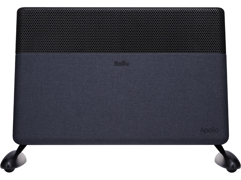 Изображение товара Электрический конвектор Ballu Apollo Space Black с Wi-Fi и инвертором, 2.5 кВт