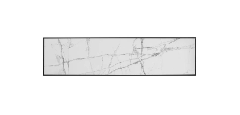 Изображение товара Отопительная панель Stout White Stone SCT 120*30 белый гранит/черный корпус Изображение товара Отопительная панель Stout White Stone SCT 120*30 белый гранит/черный корпус