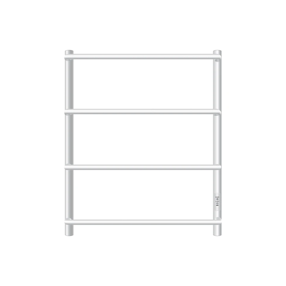 Изображение товара Электрический полотенцесушитель Primoclima Step E White 60x50, 4 перекладины, регулировка температу
