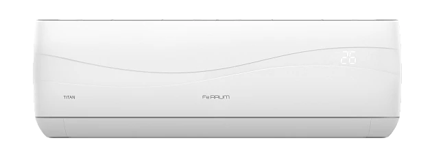 Изображение товара Сплит-система Ferrum Titan FIS24VR1/FOS24VR1-WS40 с Wi-Fi и низким уровнем шума Изображение товара Сплит-система Ferrum Titan FIS24VR1/FOS24VR1-WS40 с Wi-Fi и низким уровнем шума