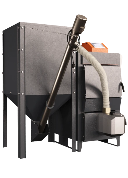 Изображение товара Твердотопливный котел Тепловъ SF-30 Smart Pellet 30 кВт автоматическая загрузка Изображение товара Твердотопливный котел Тепловъ SF-30 Smart Pellet 30 кВт автоматическая загрузка