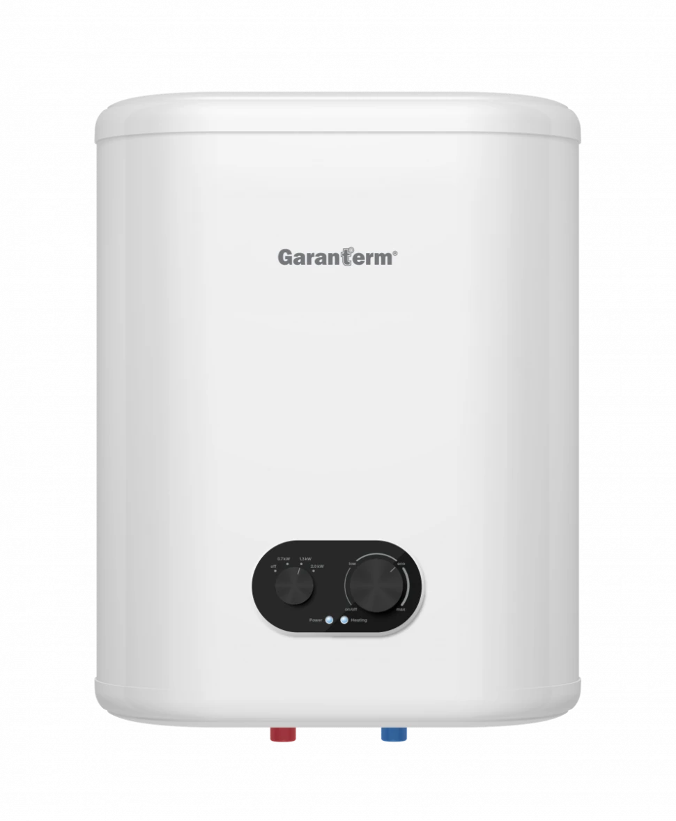 Изображение товара Накопительный электрический водонагреватель Garanterm Flat 30 V Изображение товара Накопительный электрический водонагреватель Garanterm Flat 30 V