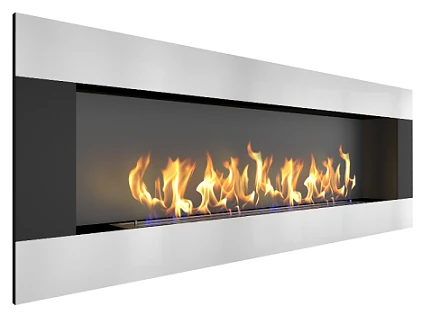 Изображение товара Биокамин Zefire Elliot Horizontal 1800 настенный встраиваемый с мануальным управлением