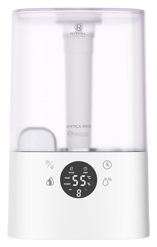 Изображение товара Увлажнитель воздуха ультразвуковой Royal Clima RUH-ANP300/4.3E-WT Antica Pro