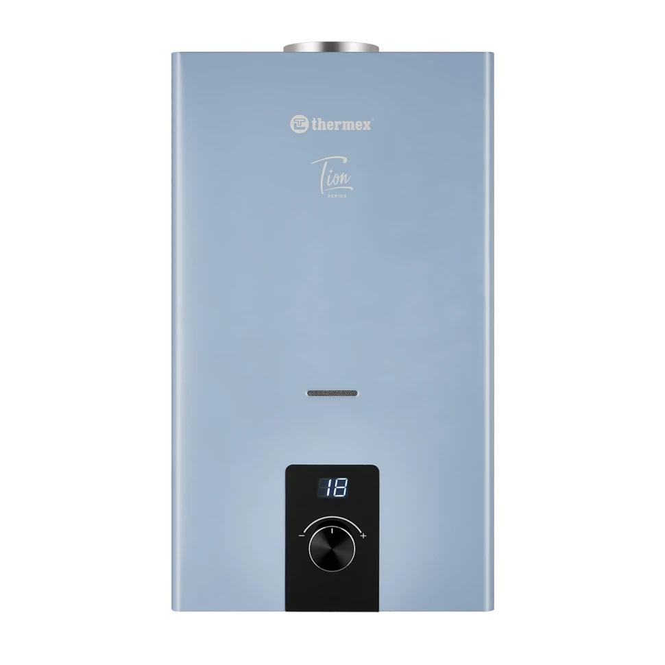 Изображение товара Газовый проточный водонагреватель Thermex T 20 D Silver Grey 20 кВт 10 л/мин