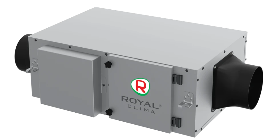 Изображение товара Приточная установка Royal Clima RCV-500 LUX Vento для жилых помещений Изображение товара Приточная установка Royal Clima RCV-500 LUX Vento для жилых помещений