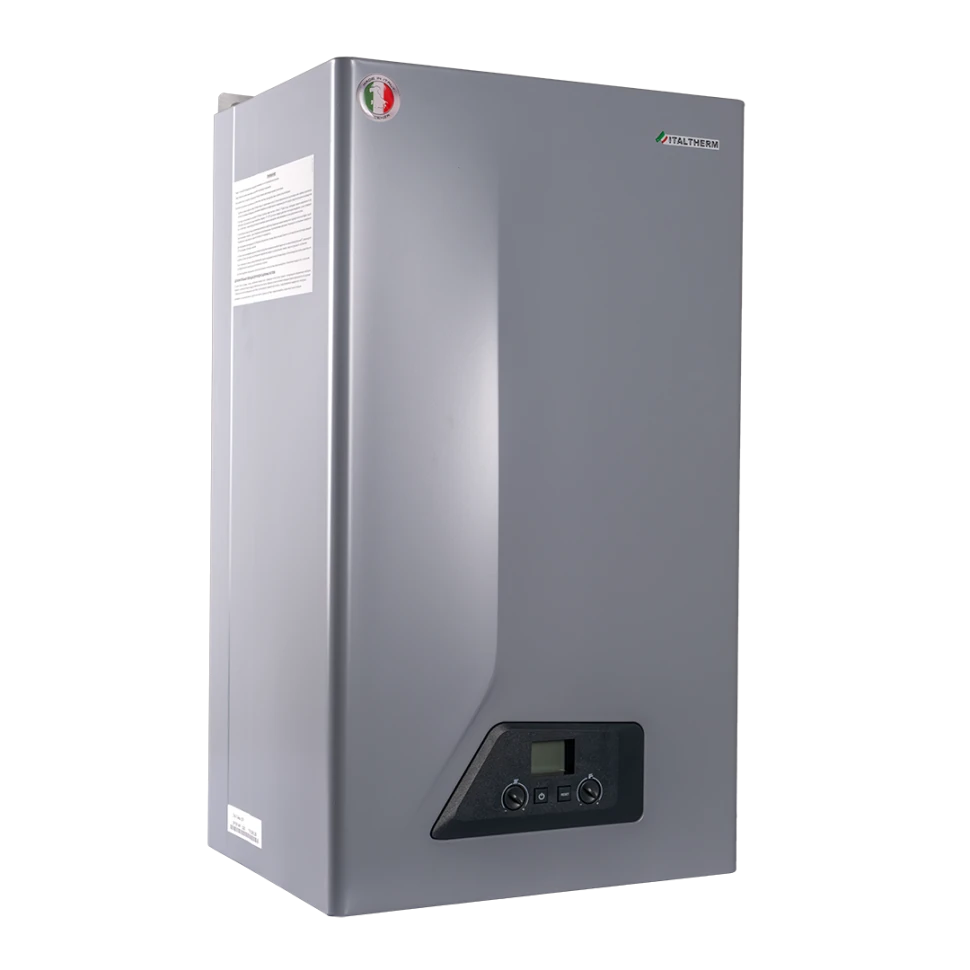 Изображение товара Газовый котел Italtherm City Class 25 F Gray Flame для настенной установки Изображение товара Газовый котел Italtherm City Class 25 F Gray Flame для настенной установки