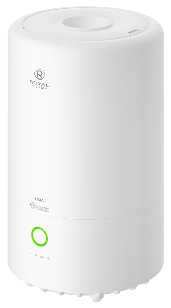 Изображение товара Ультразвуковой увлажнитель воздуха Royal Clima RUH-LM300/4.0M-WT Lima с ароматизацией Изображение товара Ультразвуковой увлажнитель воздуха Royal Clima RUH-LM300/4.0M-WT Lima с ароматизацией