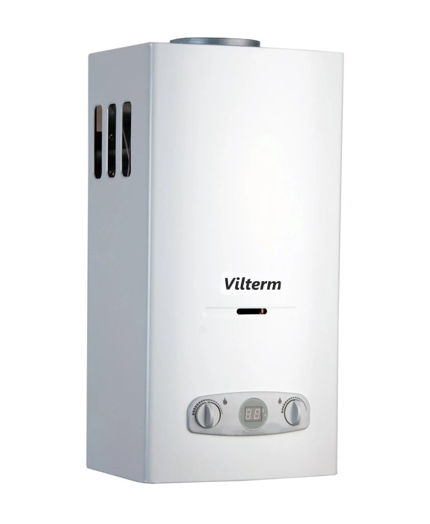 Изображение товара Газовый проточный водонагреватель Vilterm S11 с дисплеем и адаптацией на сжиженный газ Изображение товара Газовый проточный водонагреватель Vilterm S11 с дисплеем и адаптацией на сжиженный газ