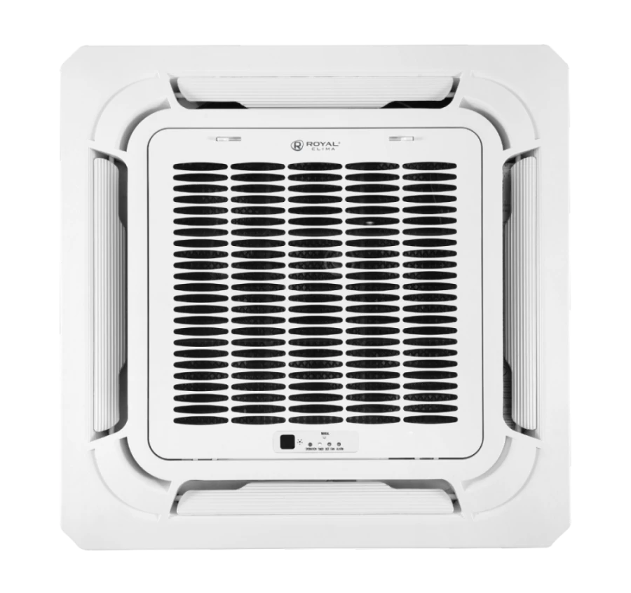 Изображение товара Кассетная сплит-система Royal Clima ES-C 24HRCX/ES-E 24HCX 1-каскадная система для помещения 70 кв Изображение товара Кассетная сплит-система Royal Clima ES-C 24HRCX/ES-E 24HCX 1-каскадная система для помещения 70 кв