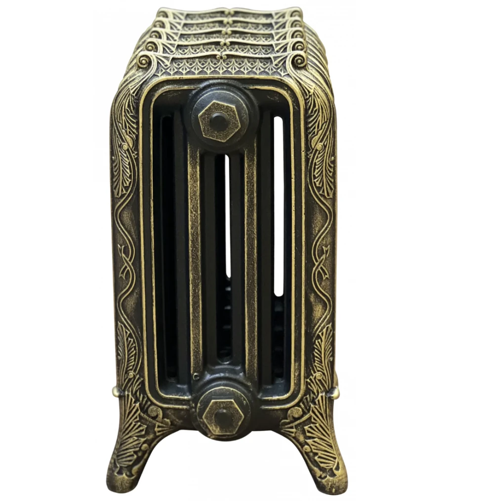 Изображение товара Чугунный секционный радиатор RETROstyle Iris 350 12 секций для эффективного отопления Изображение товара Чугунный секционный радиатор RETROstyle Iris 350 12 секций для эффективного отопления