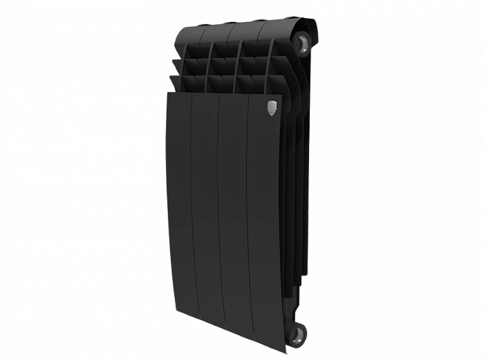 Изображение товара Биметаллический радиатор отопления Royal Thermo BiLiner 500 4 секции Noir Sable Изображение товара Биметаллический радиатор отопления Royal Thermo BiLiner 500 4 секции Noir Sable
