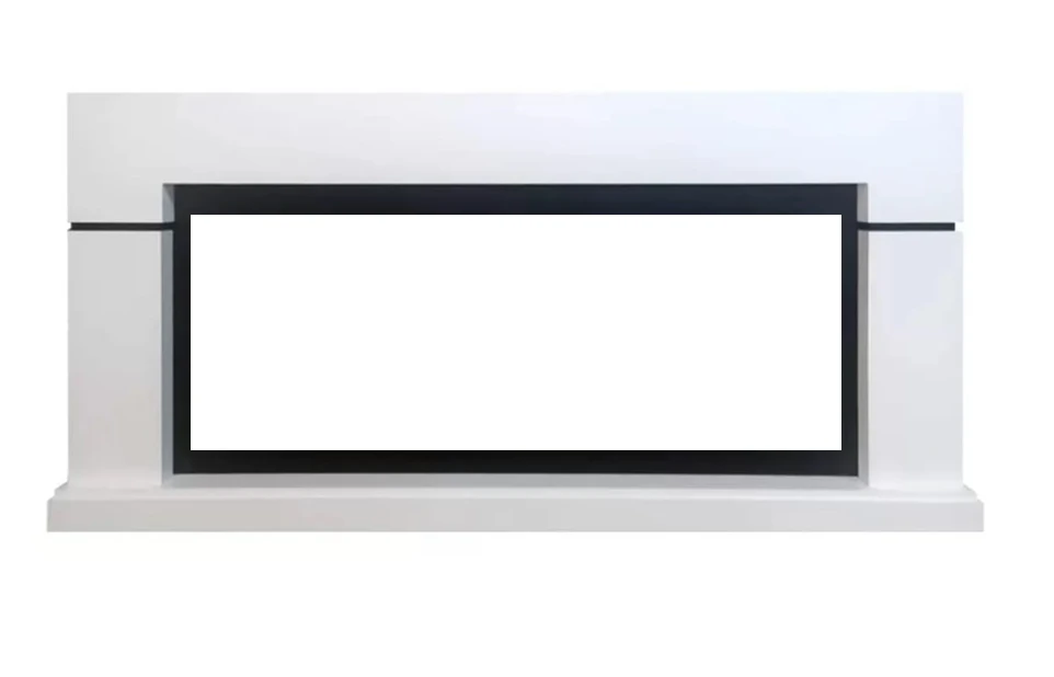 Изображение товара Портал Interflame Гранд белый для электрокамина FreeSpace 40 LED FX QZ Изображение товара Портал Interflame Гранд белый для электрокамина FreeSpace 40 LED FX QZ