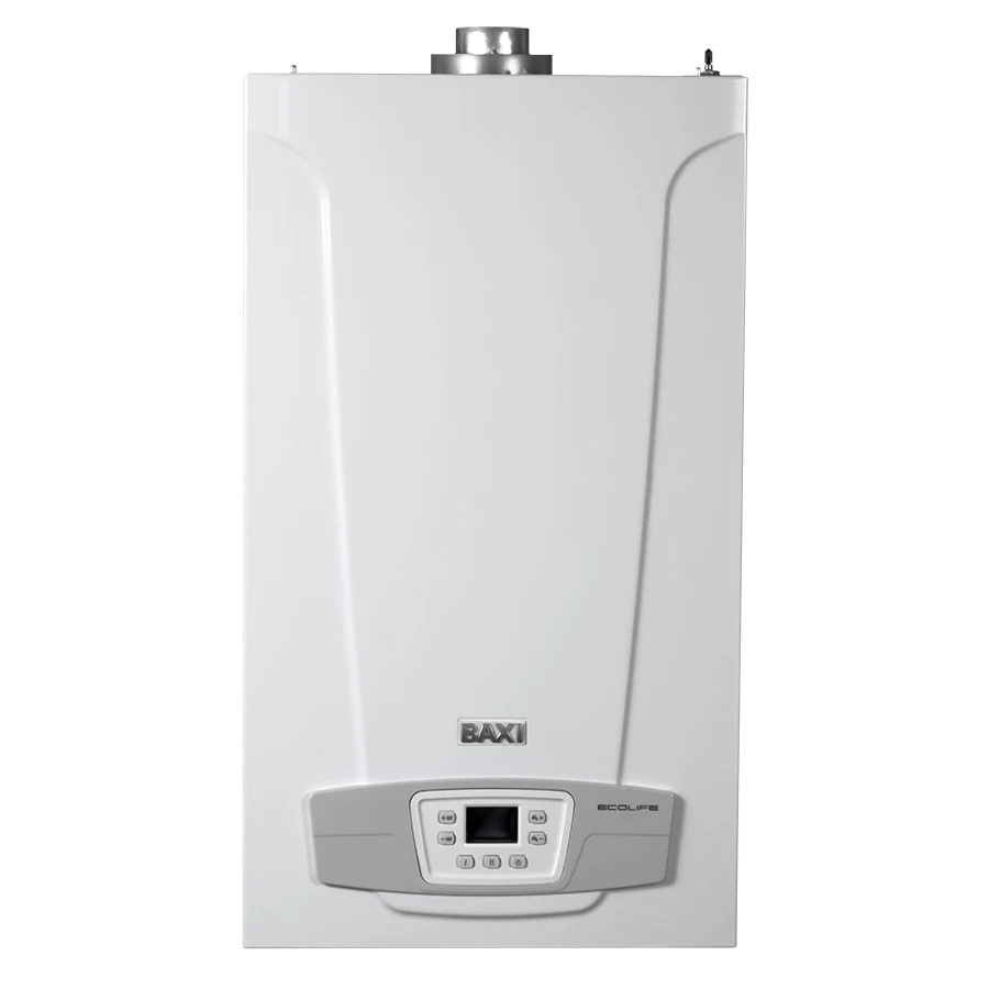 Изображение товара Настенный газовый котел Baxi Eco Life 31F 31 кВт для отопления и ГВС Итальянское качество Изображение товара Настенный газовый котел Baxi Eco Life 31F 31 кВт для отопления и ГВС Итальянское качество