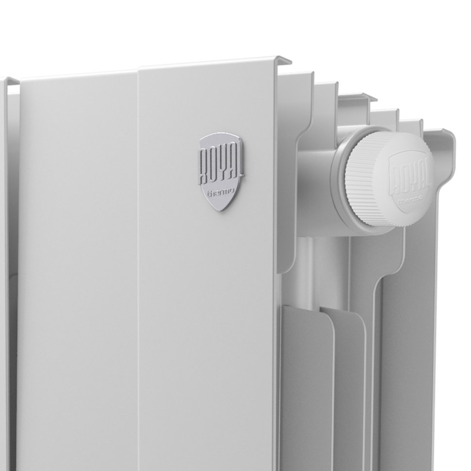 Биметаллический радиатор отопления Royal Thermo PianoForte 300 белый VR80 16 секций — фото 4